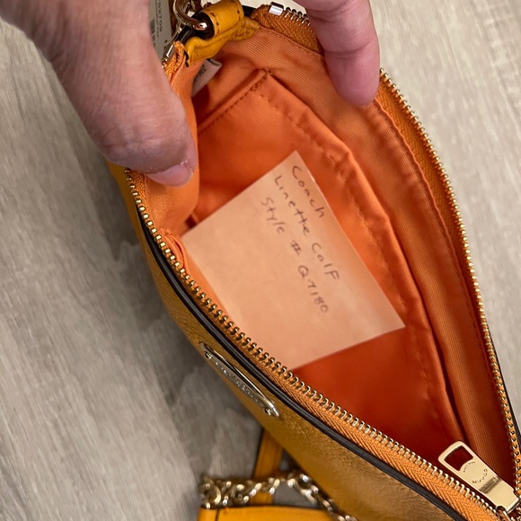 QUINN CROSSBODY IN PEBBLE LEATHER (COACH F52709) - Picture 6 of 6